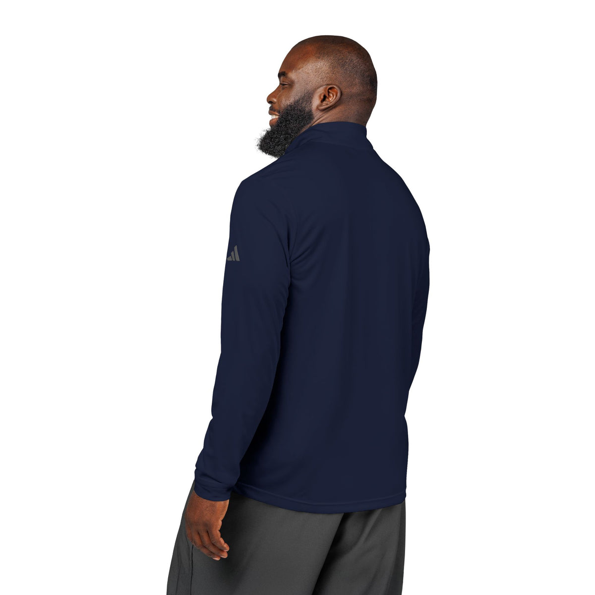 Embroidered Quarter-Zip Pullover x Adidas®