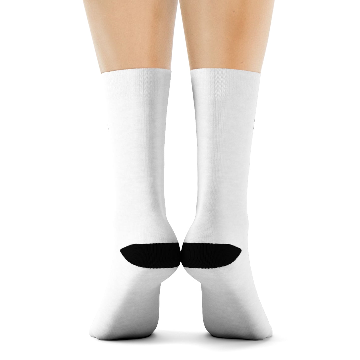 Dream Daddy Crew Socks — Novelty White Socks with Script Text