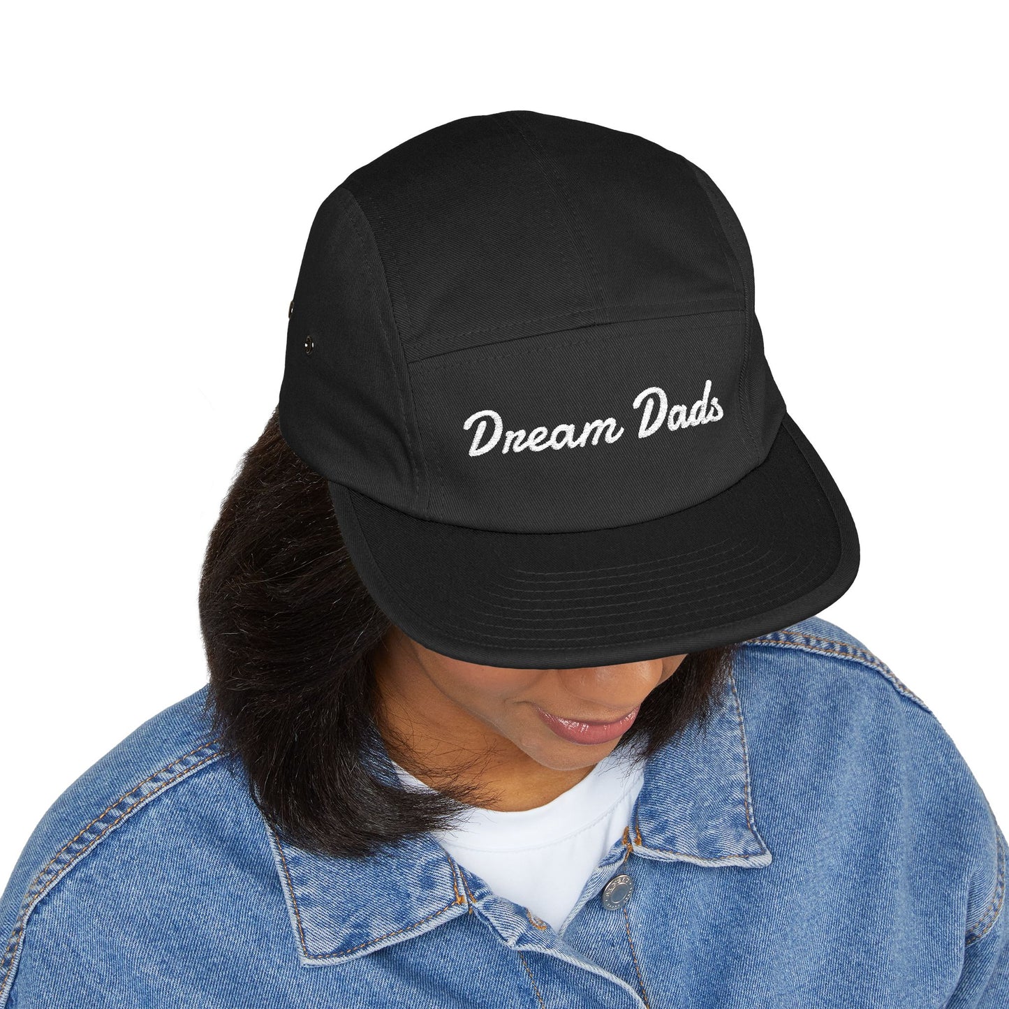 Embroidered 'Dream Dads' 5-Panel Cap