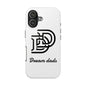 Dream Dads Tough Phone Case — Minimal Monogram DD Phone Cover for Fathers, Father’s Day Gift