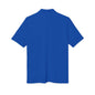 Orange Performance Polo with 'D' Chest Logo — Men's Golf & Team Shirt