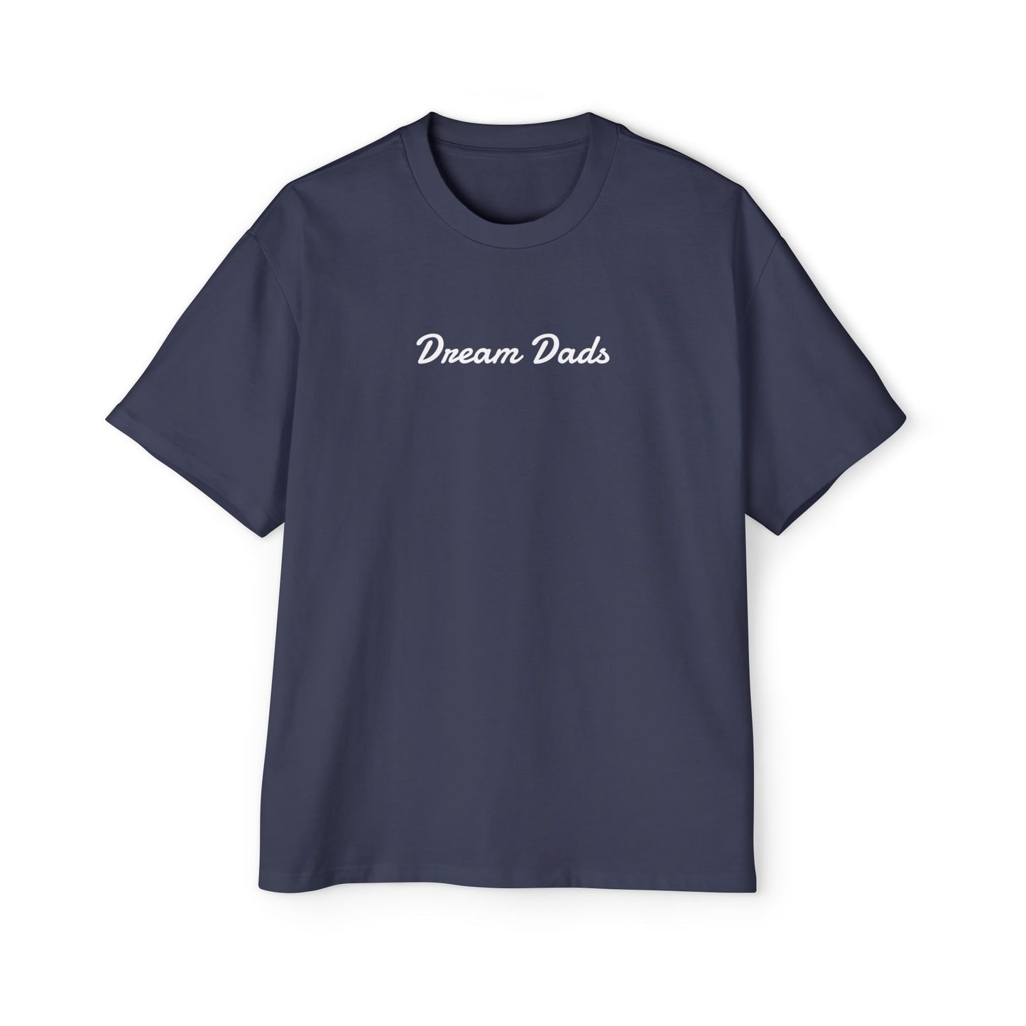 Dream Dads Tee — 'Dream Social Club Dads' Red Oversized Men's T-Shirt