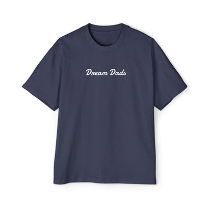 Dream Dads Tee — 'Dream Social Club Dads' Red Oversized Men's T-Shirt