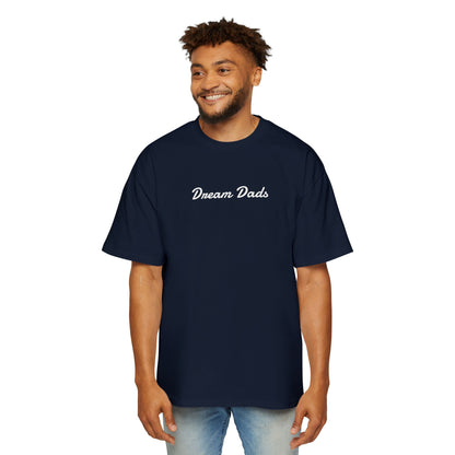 Dream Dads Tee — 'Dream Social Club Dads' Red Oversized Men's T-Shirt