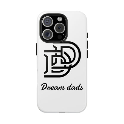 Dream Dads Tough Phone Case — Minimal Monogram DD Phone Cover for Fathers, Father’s Day Gift