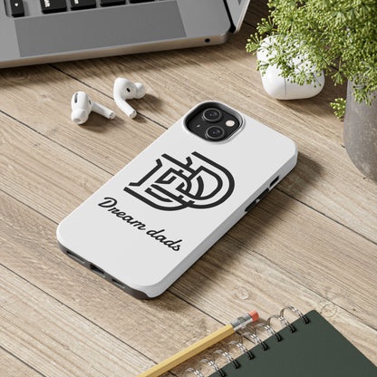 Dream Dads Tough Phone Case — Minimal Monogram DD Phone Cover for Fathers, Father’s Day Gift