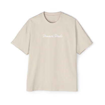 Dream Dads Tee — 'Dream Social Club Dads' Red Oversized Men's T-Shirt