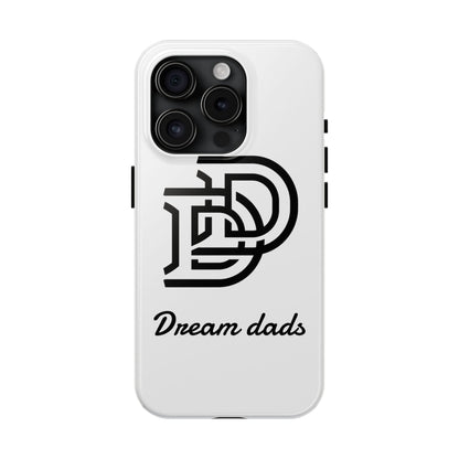 Dream Dads Tough Phone Case — Minimal Monogram DD Phone Cover for Fathers, Father’s Day Gift
