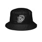 Embroidered DD Monogram Bucket Hat — Casual Streetwear Cap