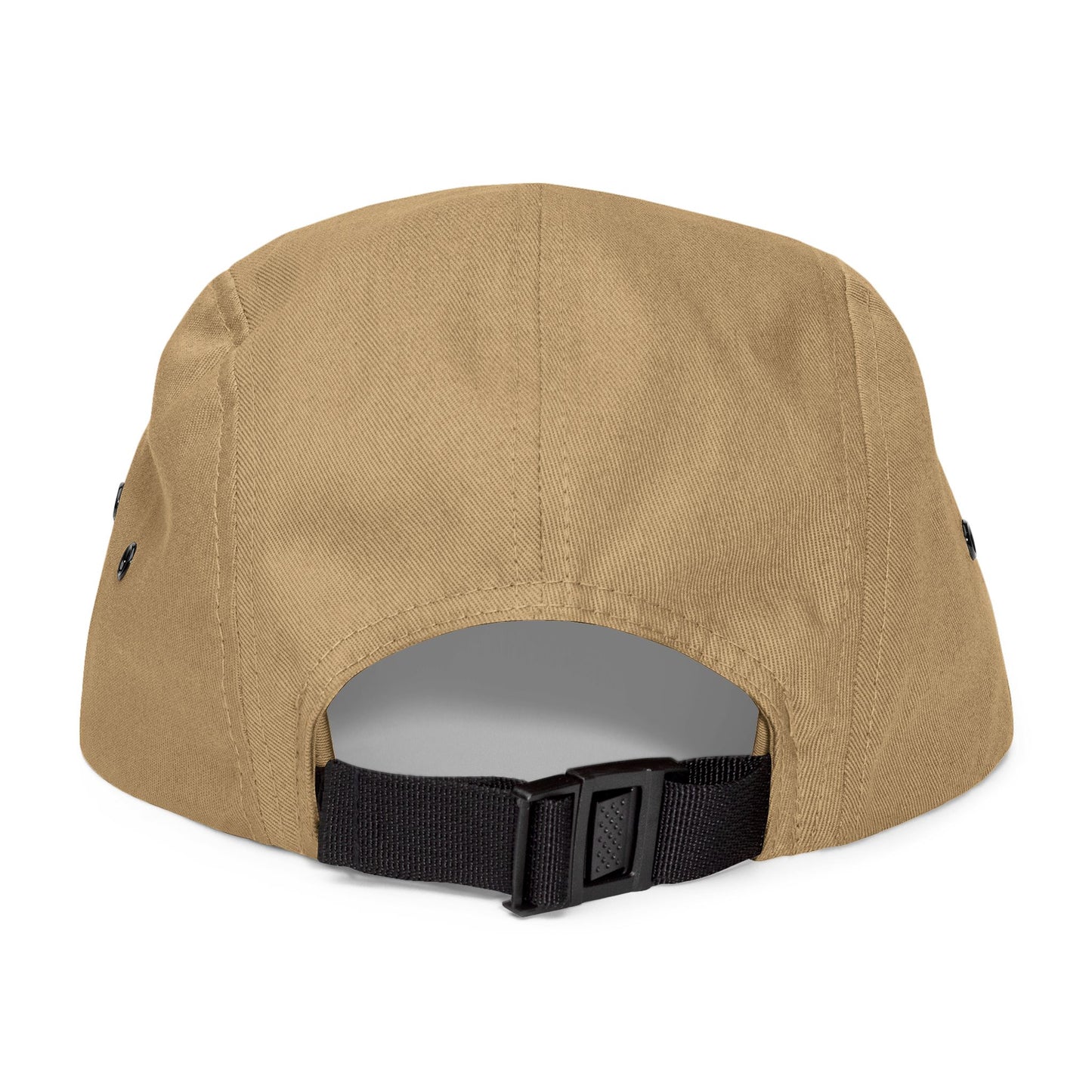 Embroidered D Logo 5-Panel Cap — Minimal Streetwear Hat