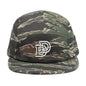 Embroidered D Logo 5-Panel Cap — Minimal Streetwear Hat