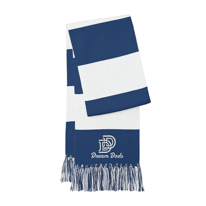 Embroidered Team Stripe Scarf – Custom Spectator Scarf with Logo