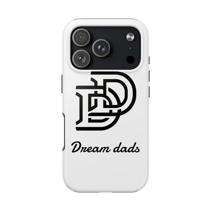 Dream Dads Tough Phone Case — Minimal Monogram DD Phone Cover for Fathers, Father’s Day Gift