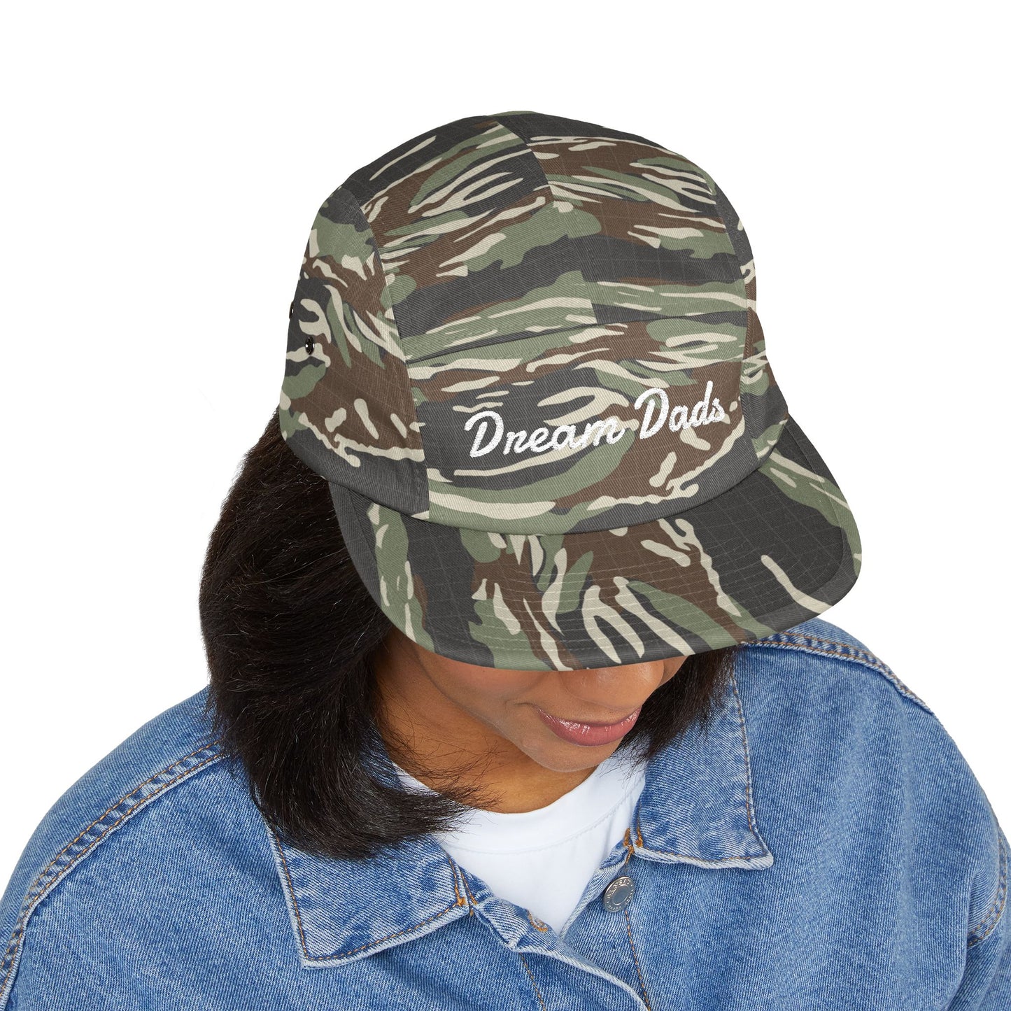 Embroidered 'Dream Dads' 5-Panel Cap