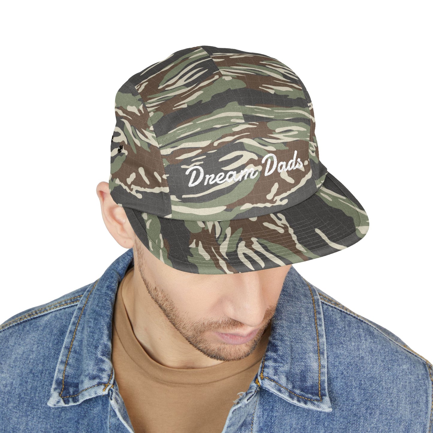 Embroidered 'Dream Dads' 5-Panel Cap