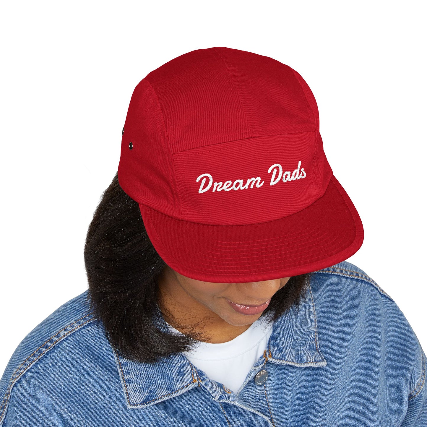 Embroidered 'Dream Dads' 5-Panel Cap