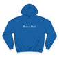 Dream Dads Hoodie — Minimal Script Front & Interlocking DD Back Pullover
