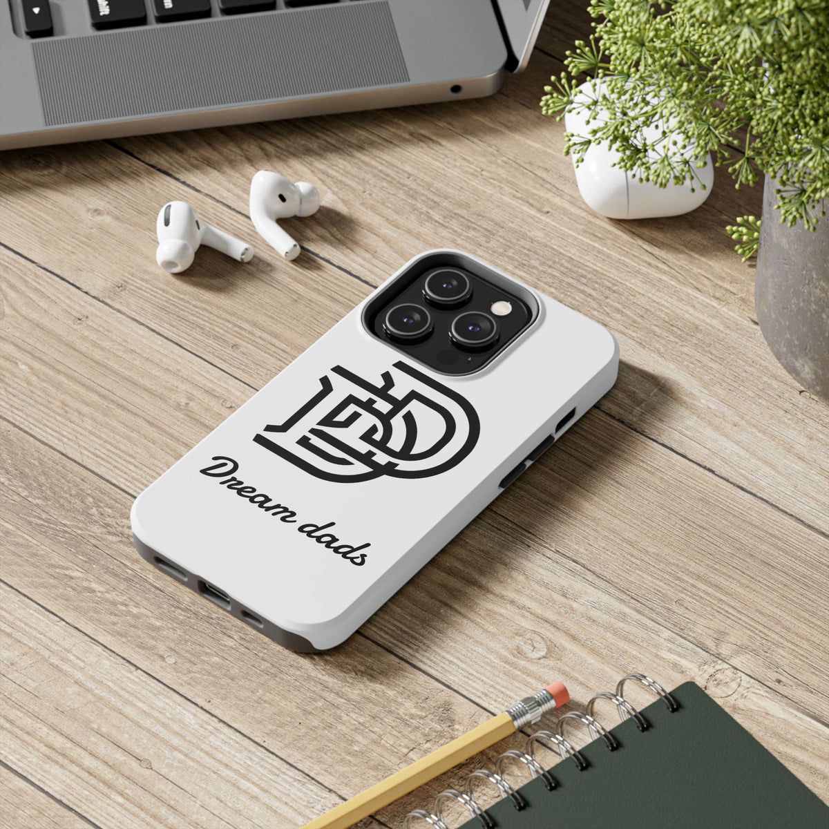 Dream Dads Minimal Monogram DD Phone Case