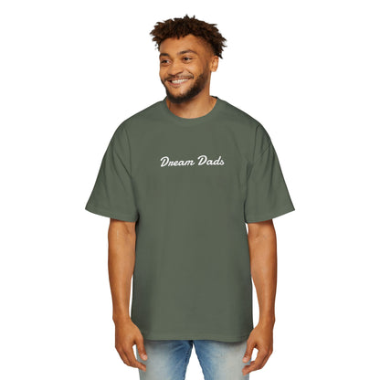 Dream Dads Tee — 'Dream Social Club Dads' Red Oversized Men's T-Shirt