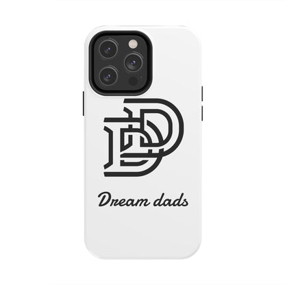 Dream Dads Tough Phone Case — Minimal Monogram DD Phone Cover for Fathers, Father’s Day Gift