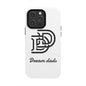Dream Dads Tough Phone Case — Minimal Monogram DD Phone Cover for Fathers, Father’s Day Gift