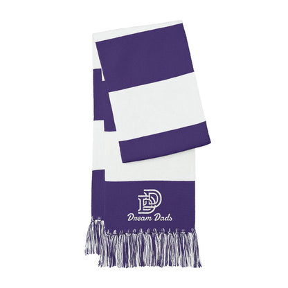 Embroidered Team Stripe Scarf – Custom Spectator Scarf with Logo