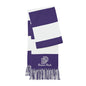 Embroidered Team Stripe Scarf – Custom Spectator Scarf with Logo