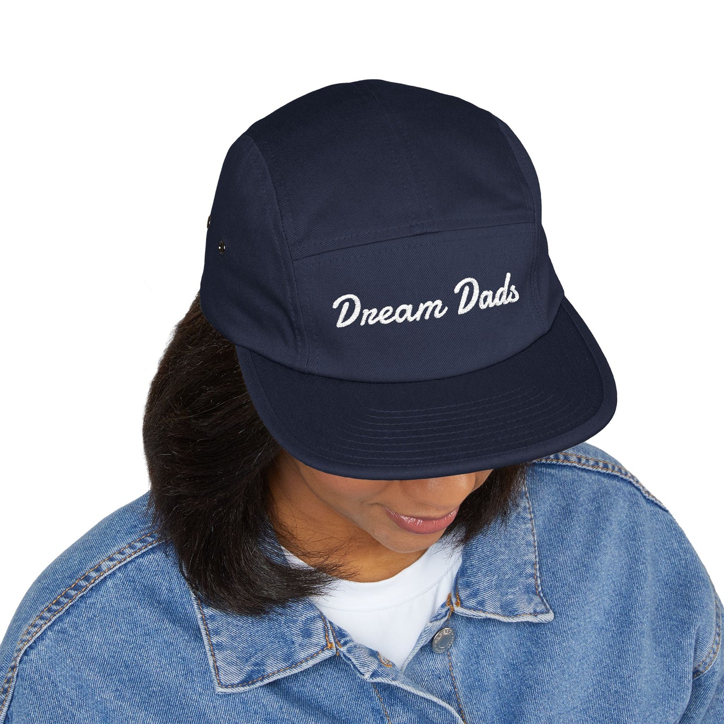 Embroidered 'Dream Dads' 5-Panel Cap