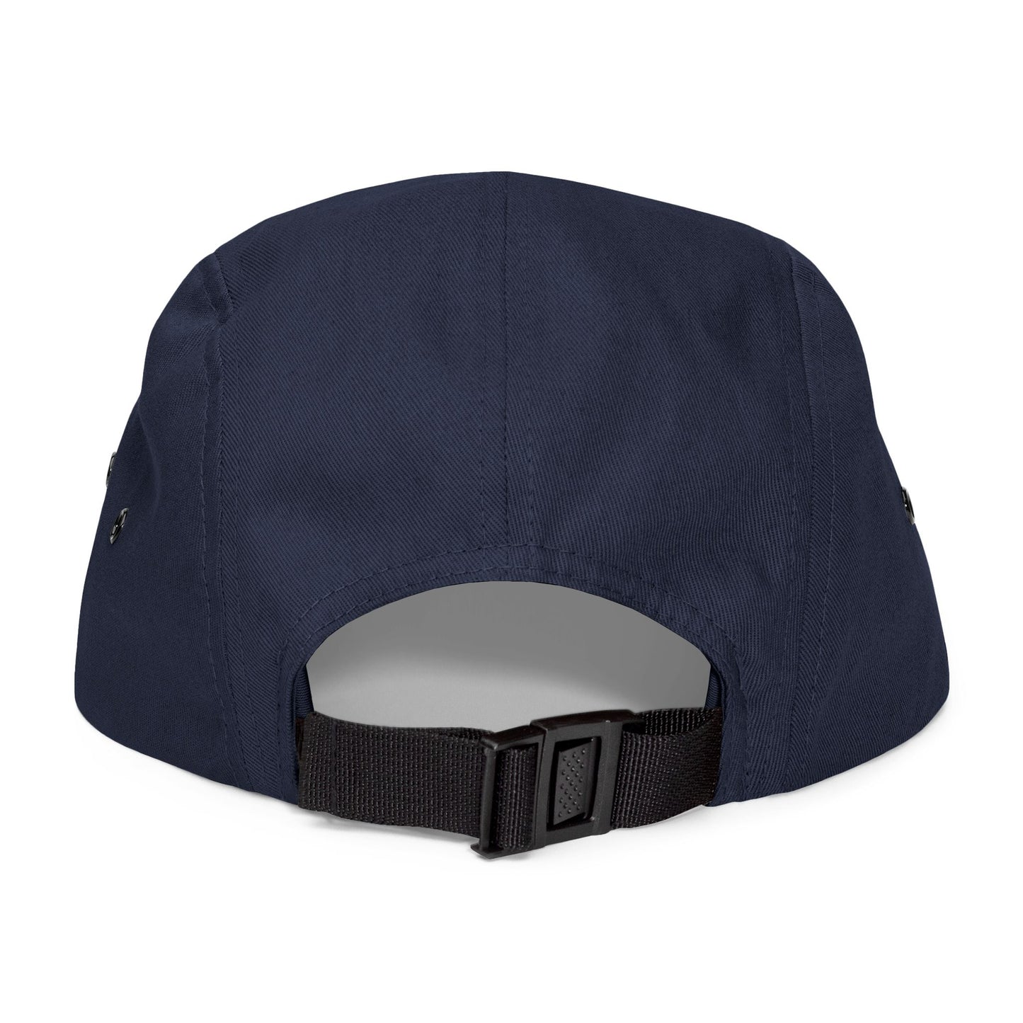 Embroidered D Logo 5-Panel Cap — Minimal Streetwear Hat
