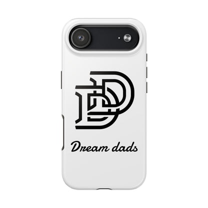 Dream Dads Tough Phone Case — Minimal Monogram DD Phone Cover for Fathers, Father’s Day Gift