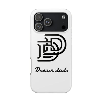 Dream Dads Tough Phone Case — Minimal Monogram DD Phone Cover for Fathers, Father’s Day Gift