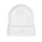Embroidered Monogram Cuffed Beanie — Classic Initial D Knit Hat