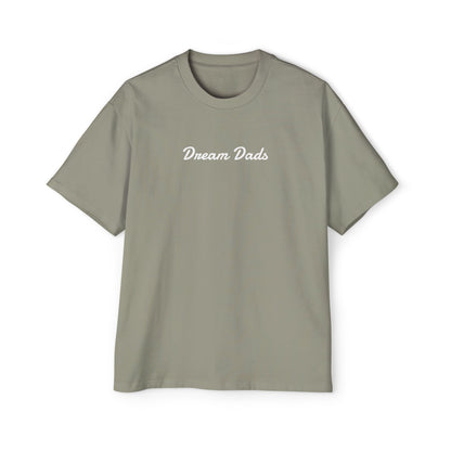 Dream Dads Tee — 'Dream Social Club Dads' Red Oversized Men's T-Shirt