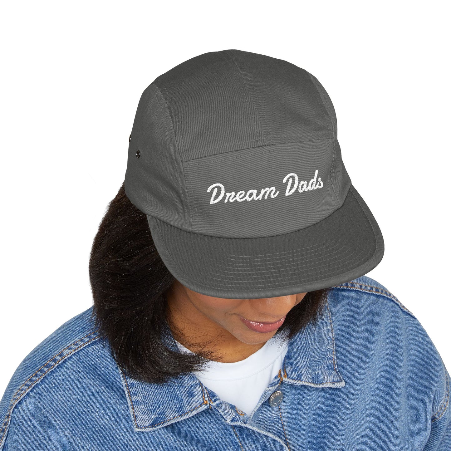 Embroidered 'Dream Dads' 5-Panel Cap