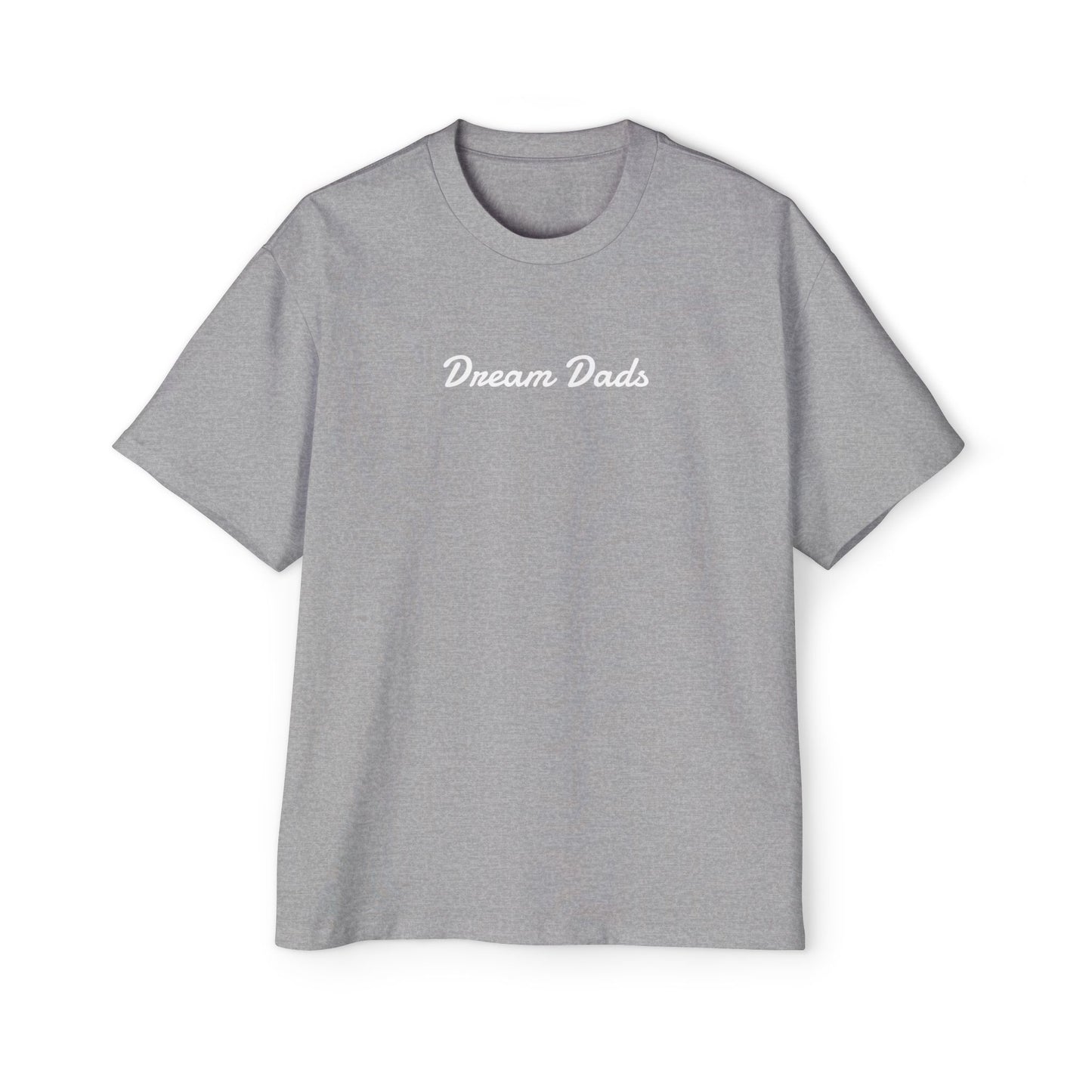 Dream Dads Tee — 'Dream Social Club Dads' Red Oversized Men's T-Shirt