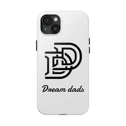 Dream Dads Tough Phone Case — Minimal Monogram DD Phone Cover for Fathers, Father’s Day Gift