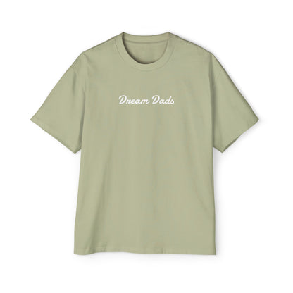 Dream Dads Tee — 'Dream Social Club Dads' Red Oversized Men's T-Shirt