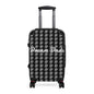 Dream Dads Carry-On Suitcase – Black Monogram Travel Luggage for Fathers