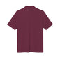 Orange Performance Polo with 'D' Chest Logo — Men's Golf & Team Shirt