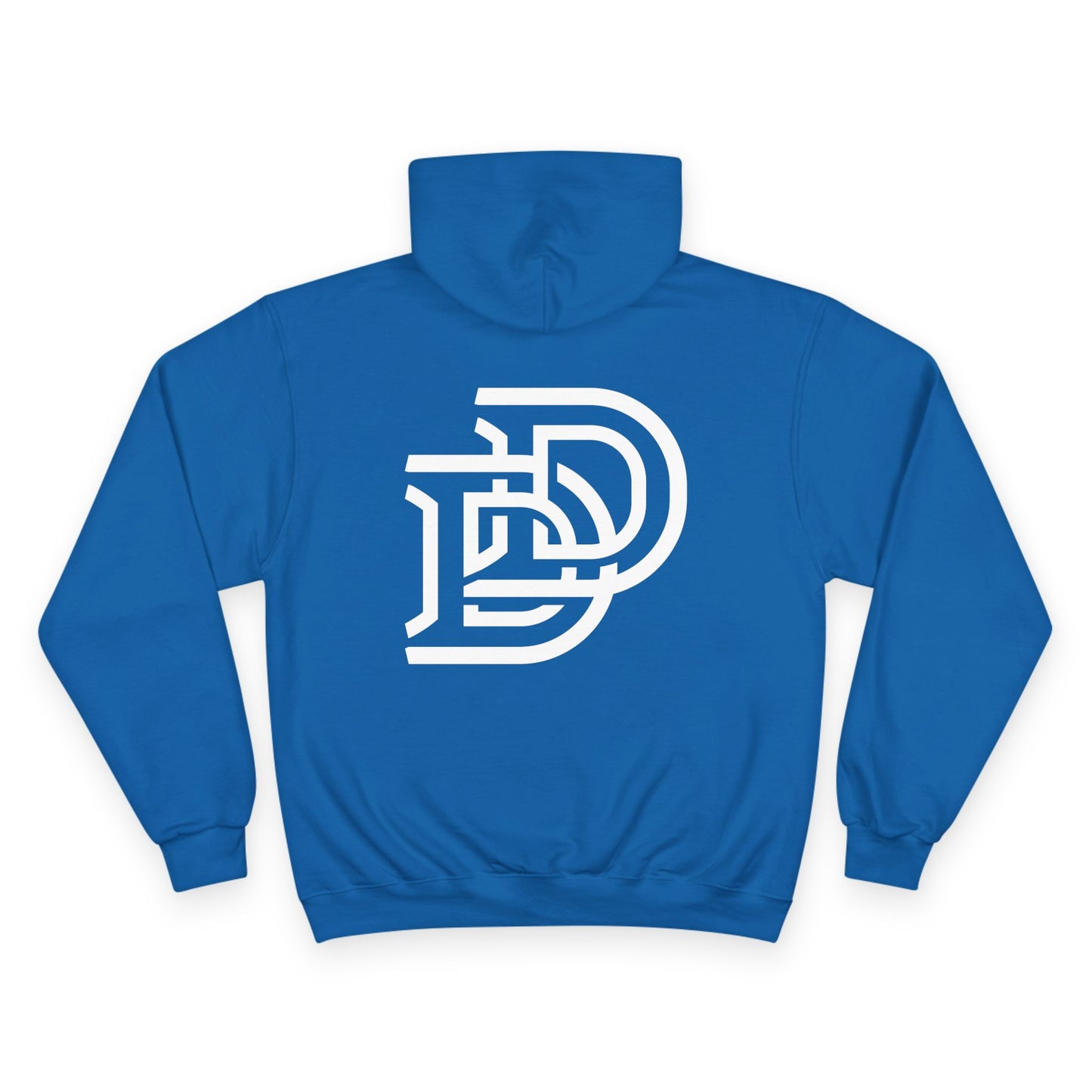 Dream Dads Hoodie — Minimal Script Front & Interlocking DD Back Pullover