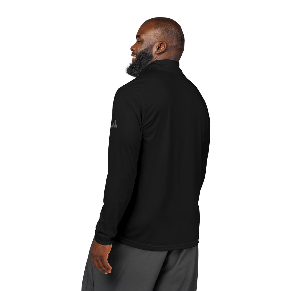 Embroidered Quarter-Zip Pullover x Adidas®
