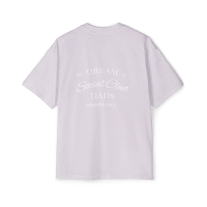 Dream Dads Tee — 'Dream Social Club Dads' Red Oversized Men's T-Shirt