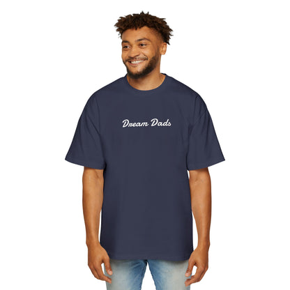 Dream Dads Tee — 'Dream Social Club Dads' Red Oversized Men's T-Shirt