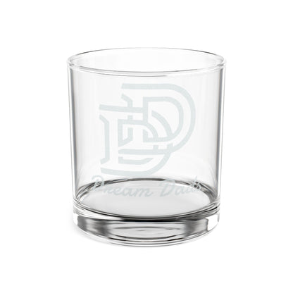 Engraved 10.5oz Whiskey Glass — Classic Monogram 'Dream Dad' Gift