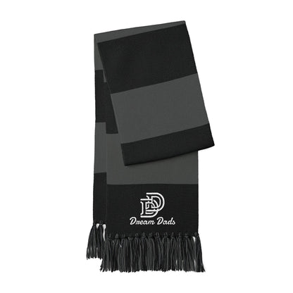 Embroidered Team Stripe Scarf – Custom Spectator Scarf with Logo