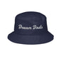 Dream Dads Embroidered Bucket Hat — Casual Dad Logo Sun Hat