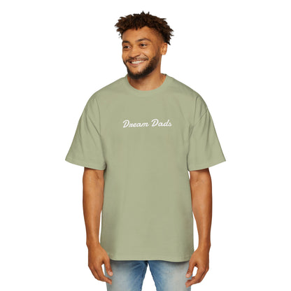 Dream Dads Tee — 'Dream Social Club Dads' Red Oversized Men's T-Shirt
