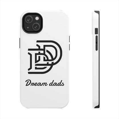 Dream Dads Tough Phone Case — Minimal Monogram DD Phone Cover for Fathers, Father’s Day Gift