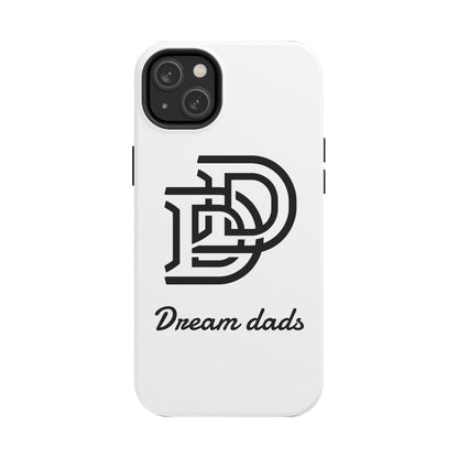 Dream Dads Tough Phone Case — Minimal Monogram DD Phone Cover for Fathers, Father’s Day Gift