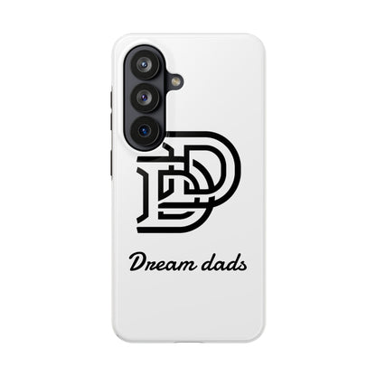 Dream Dads Tough Phone Case — Minimal Monogram DD Phone Cover for Fathers, Father’s Day Gift